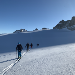 glacier skitouring