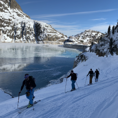 skitouring Emosson