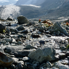 Otemma glacier approach