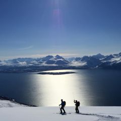 Skitoeren Lyngen Alps Noorwegen