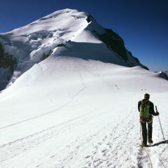 Picture subject to copyright. All rights reserved. Unauthorized use prohibited. Mont Blanc beklimmen