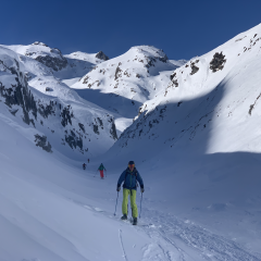 Andermatt backcountry skiing